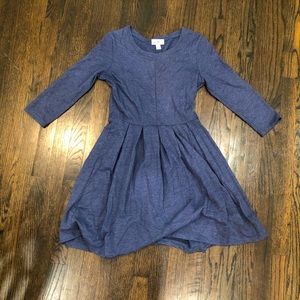 Puella jersey navy dress (bought at Anthropologie)